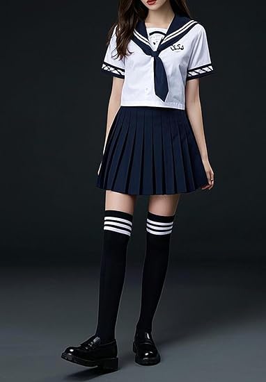 Women's Thick Stay Up Hold Up Striped Over Knee Casual Stockings — image 5