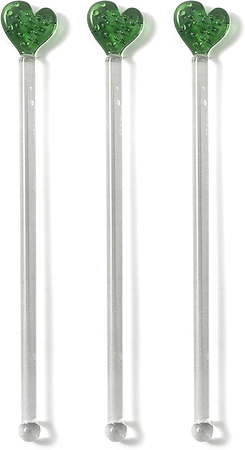 3 PCS Swizzle Sticks Eco-Friendly Cocktail Accessories Drink Stirrers Cocktail Mixing Spoons