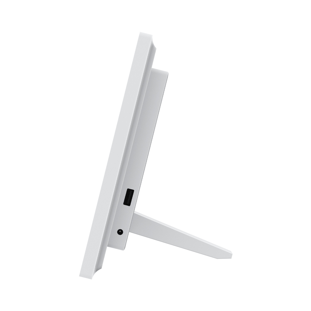 Artiss 8" Digital Day Clock Calendar Alarm White — image 4