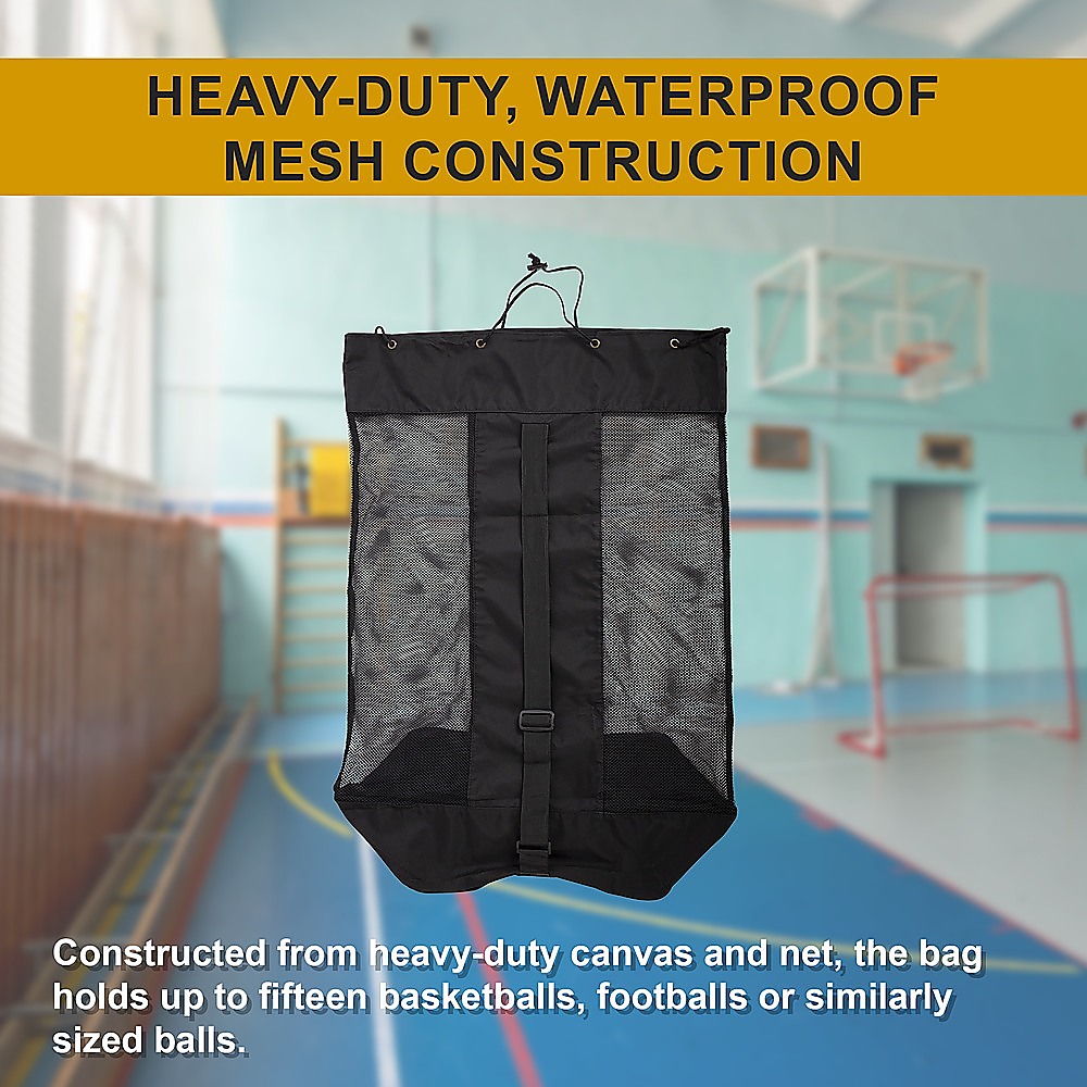 Extra Large Sports Ball Carry Bag Waterproof Football Basketball Volleyball Soccer Rugby NetBall — image 5