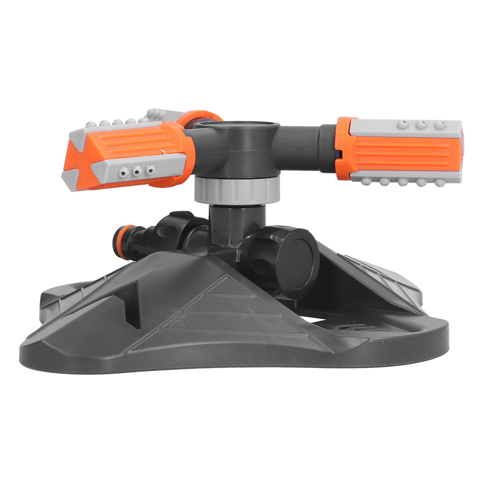 Lawn Water Sprinkler Automatic Flower Watering Device Three Prong Sprinkler for Garden Watering Gardening IrrigationOrange — image 3