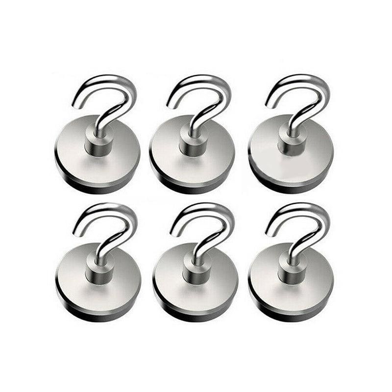12X Strong Rare Earth Neodymium N38 Magnetic Hanger Holder Magnet Hooks Au 2.0Kg — image 2