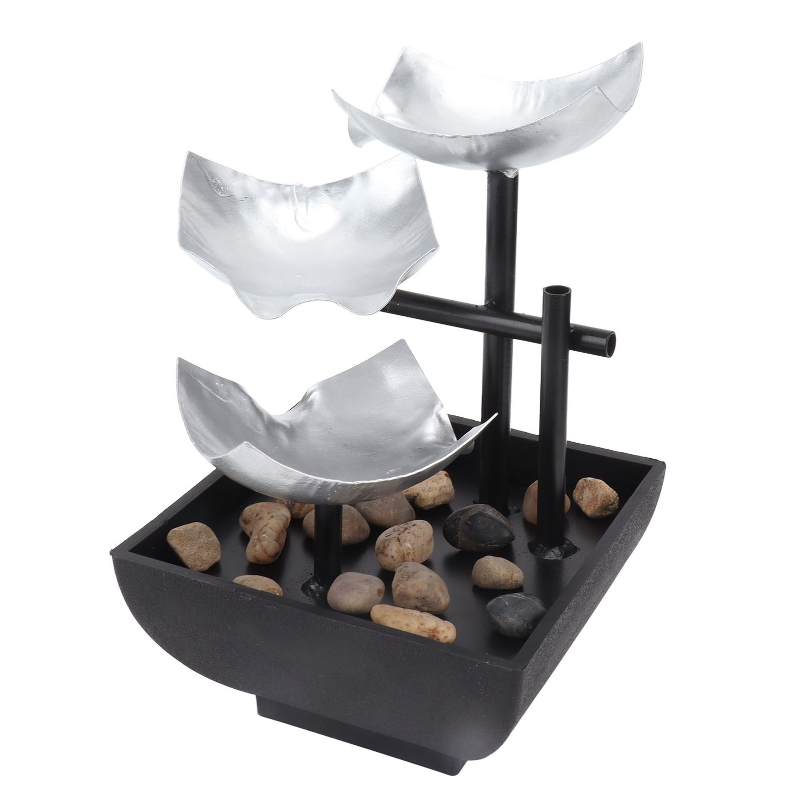 5V Water Fountain Ornament Rock Garden Flowing Water Decoration Home Desktop Fountain Ornament USB Port — image 5