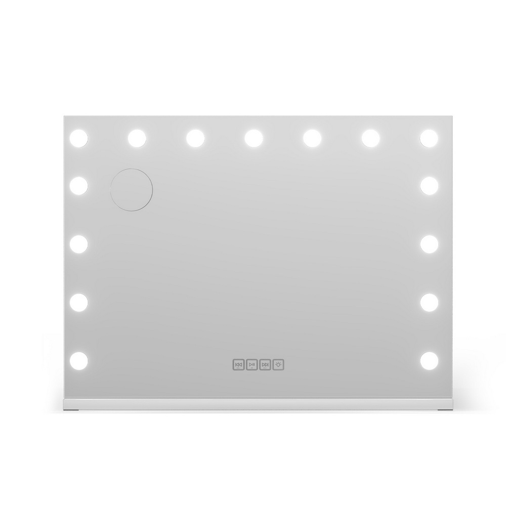 Embellir Bluetooth Makeup Mirror 80x58cm Hollywood Vanity with LED Light Wall โ image 3