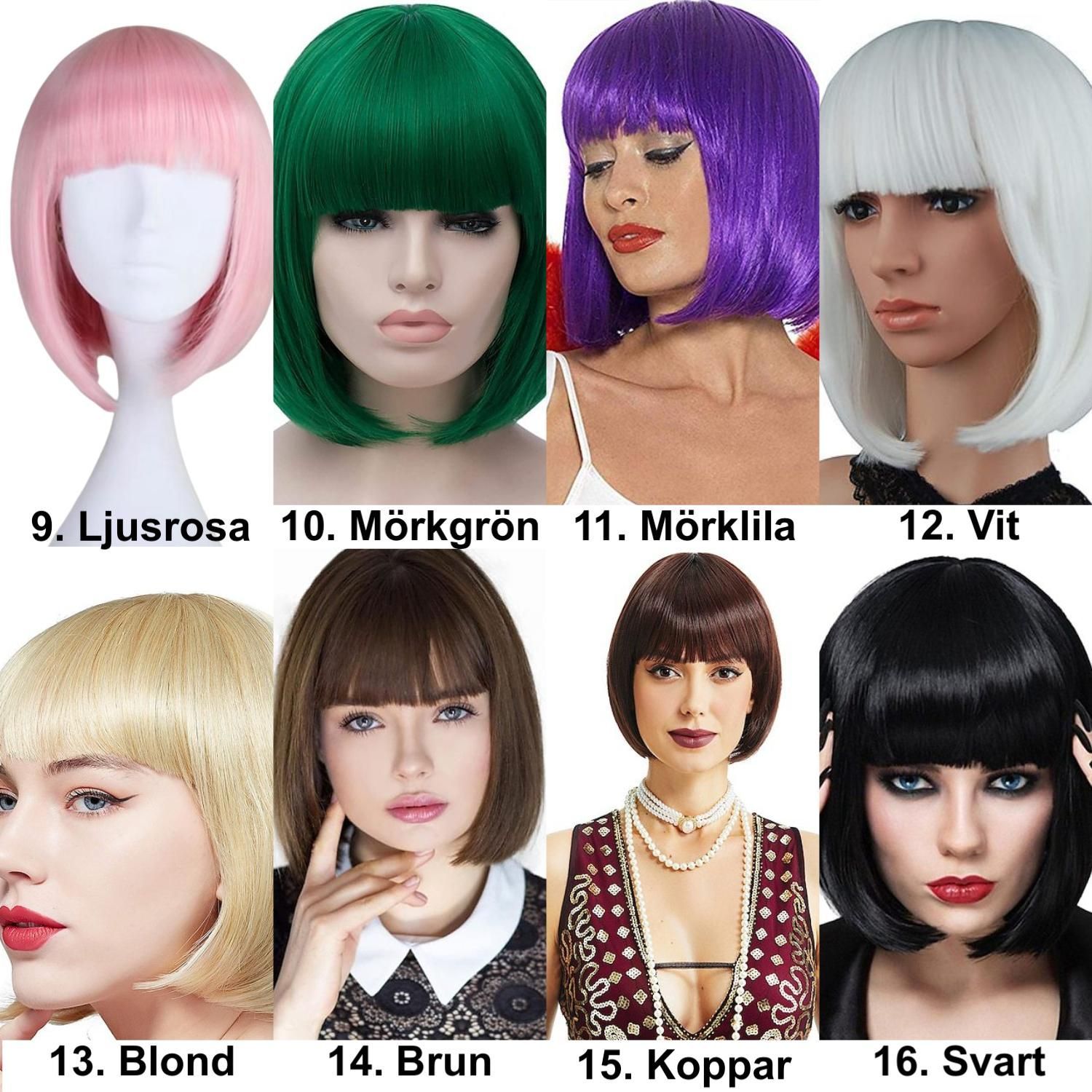 Blonde Synthetic Wig for Party Pride Parades and Cosplay — image 3