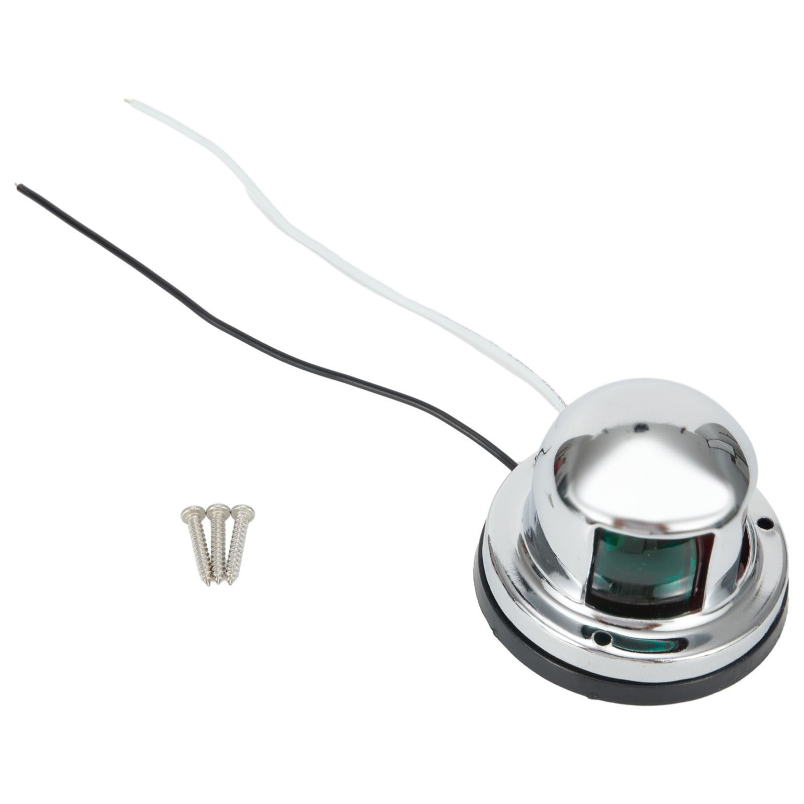 12V Led Marine Navigation Light 2 In 1 Bow Light For Boats Yachts Pontoons Stainless Steel Waterproof Ip65 Red Green Boat Light — image 3