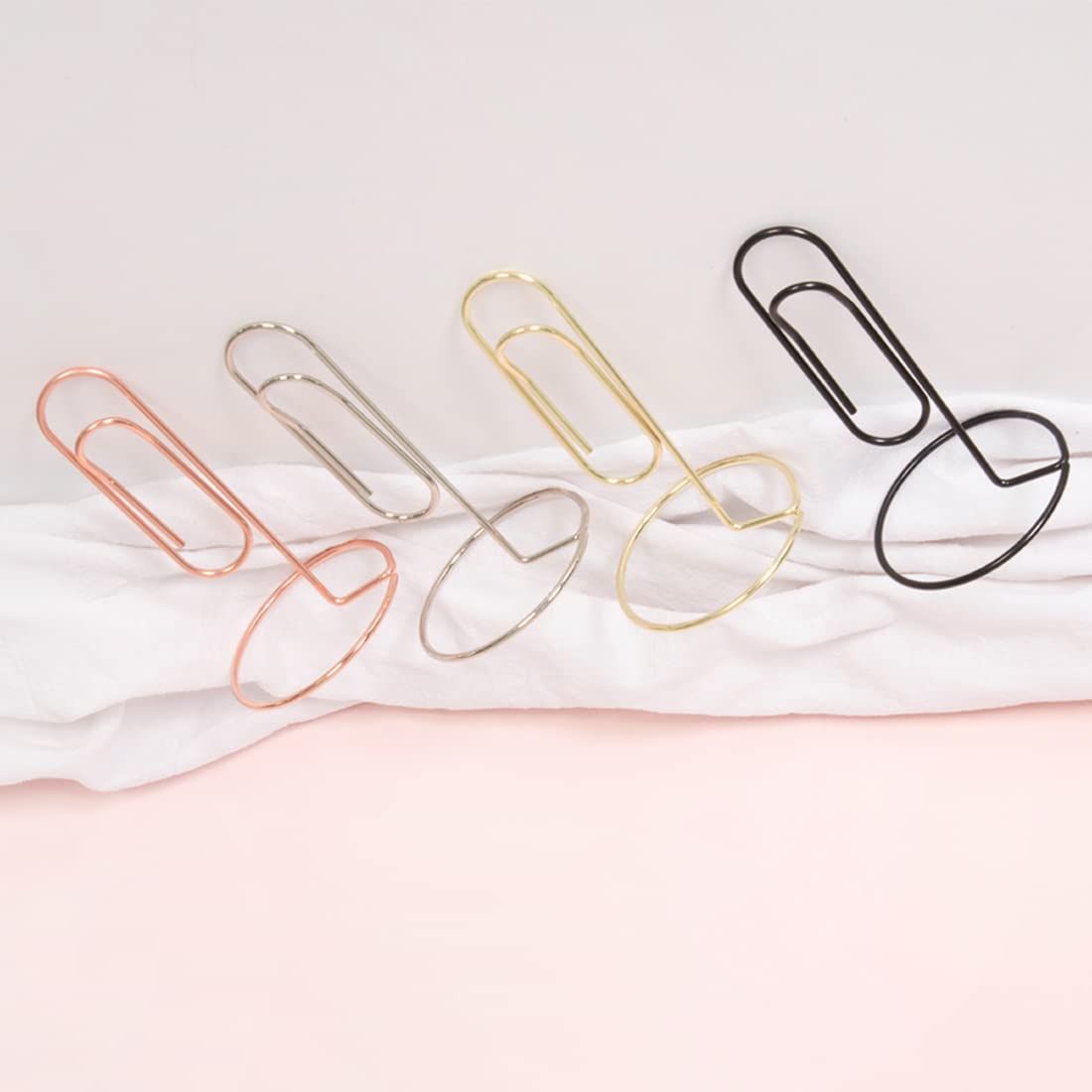 Desktop Memo Holder 4Pcs Base Memo Clip Jumbo Desk Paper Clip Table Number Holder Picture Memo Note Photo Stand Office Accessory — image 5