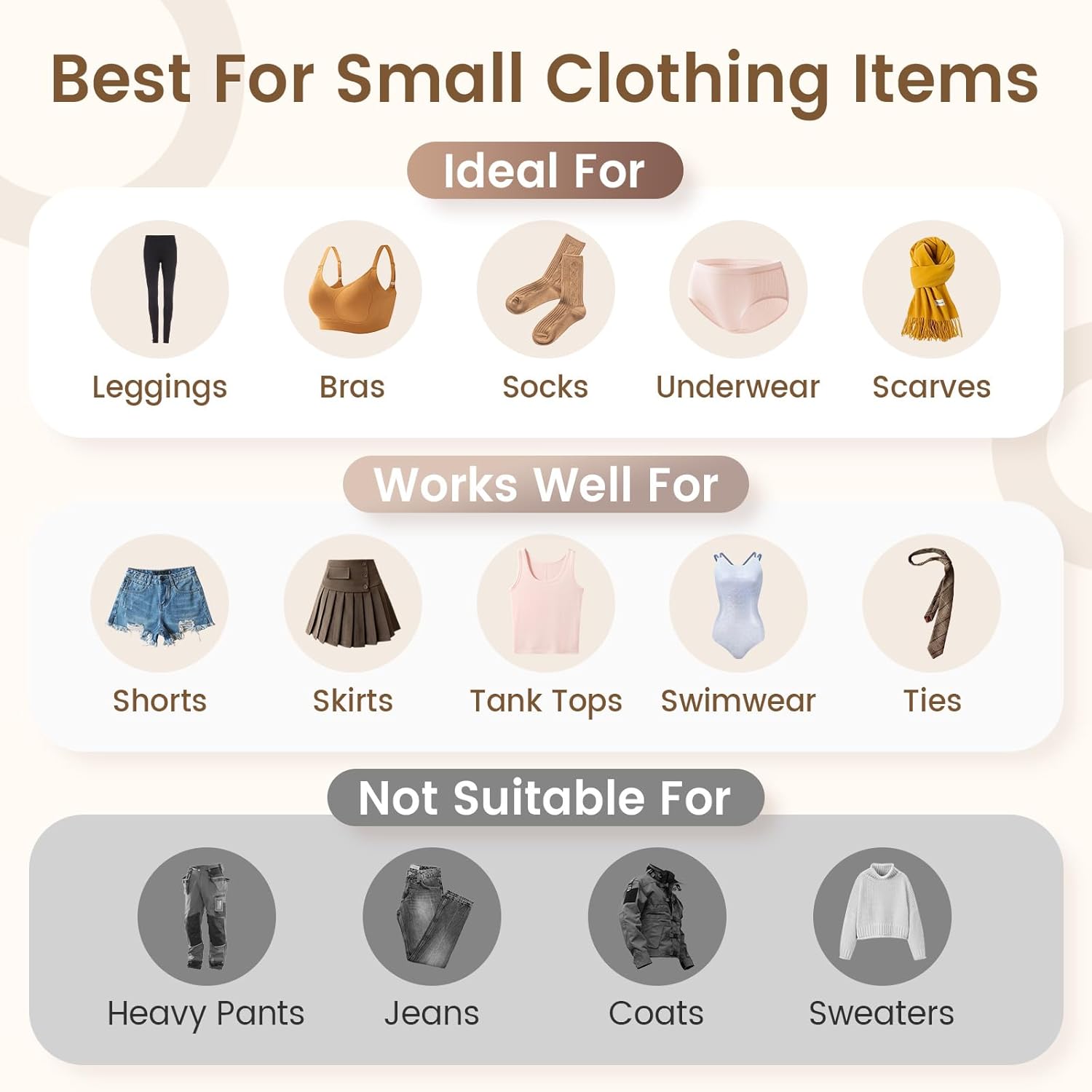 2 Pack Legging Hangers for Closet, Wooden Legging Hanger for Closet Organizer with 20 Upgraded Clips Holds 20 Leggings, 360° Rotatable Space Saving Yoga Pants — image 6