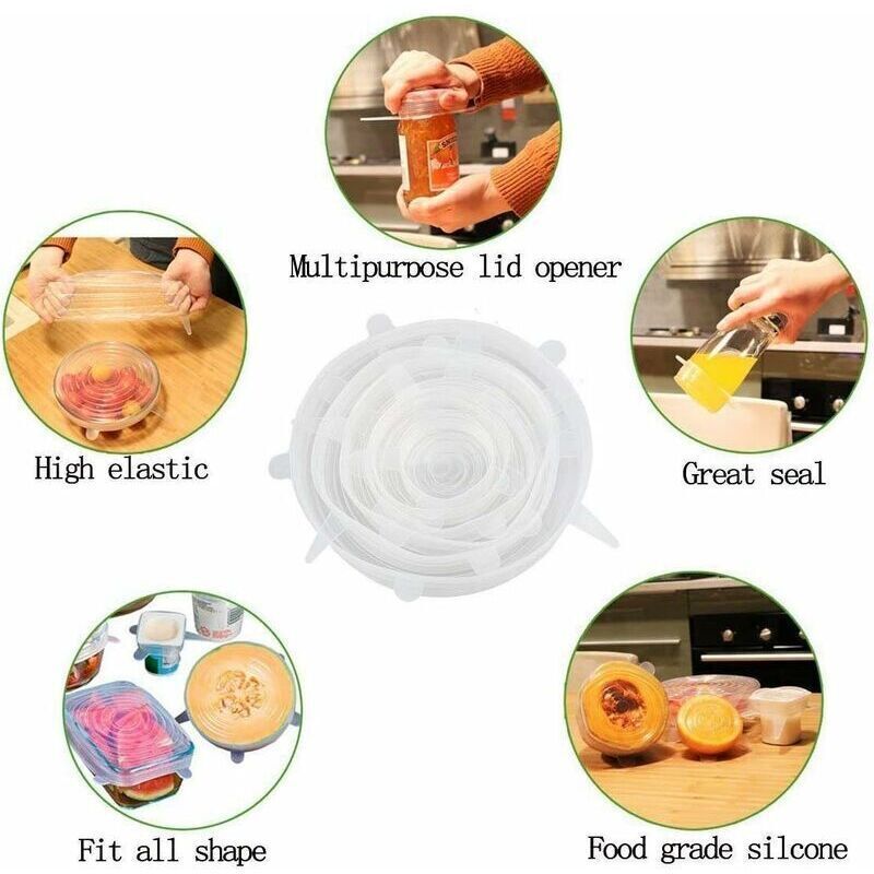 Healthy Stretch Lid Fresh Food for Bowl — image 3