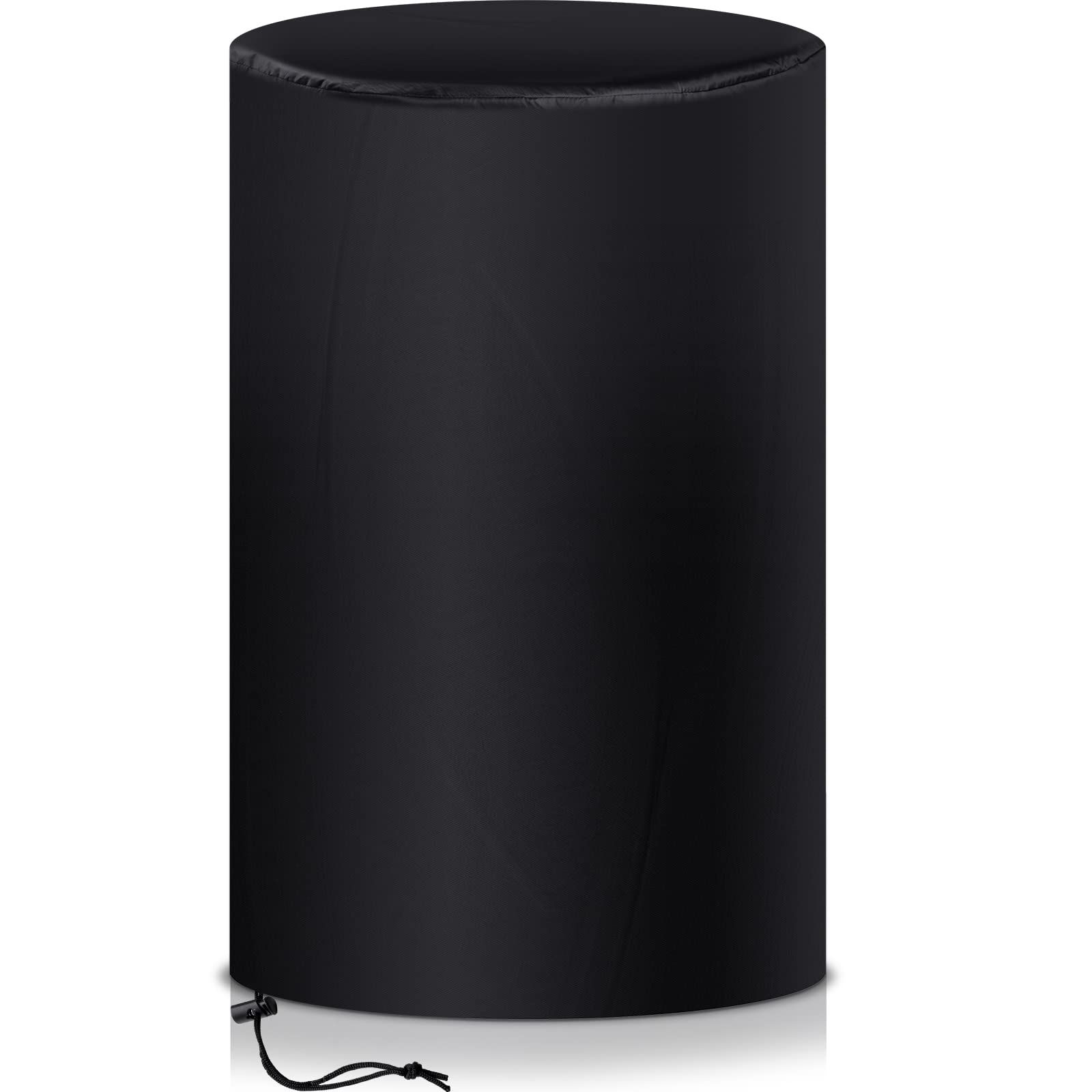 Circular standing courtyard heater cover, brazier cover, garden lawn bracket, durable standing windproof heater cover