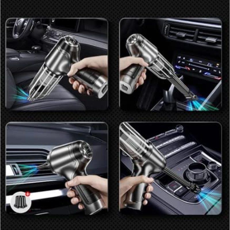 Cordless Handheld Vacuum Cleaner, Car Cleaner, Built-in Brushless Motor, Dual Suction Mode, Rechargeable Ultralight โ image 3