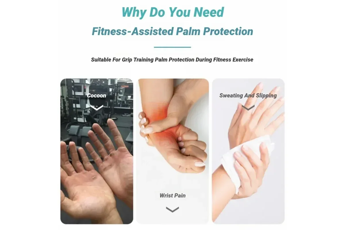 Half Finger Training Sport Gloves For Men Women Workout Fitness Body Building Weightlifting Gym Hand Wrist Protector Dumbbells - Red (1pair) L — image 6