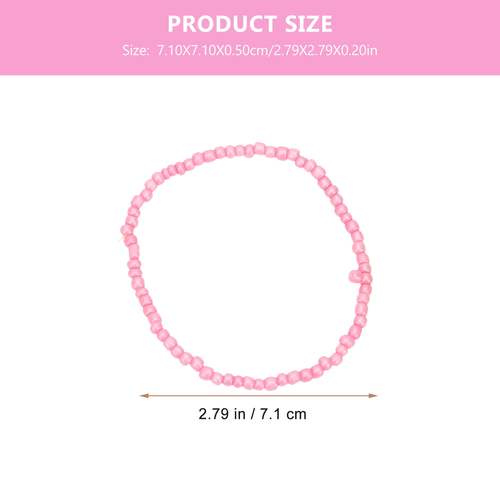 Worgeous 7 Pcs Colorful Bead Bracelets Set for Girls Kids Toddlers Child Jewelry Accessories โ image 6