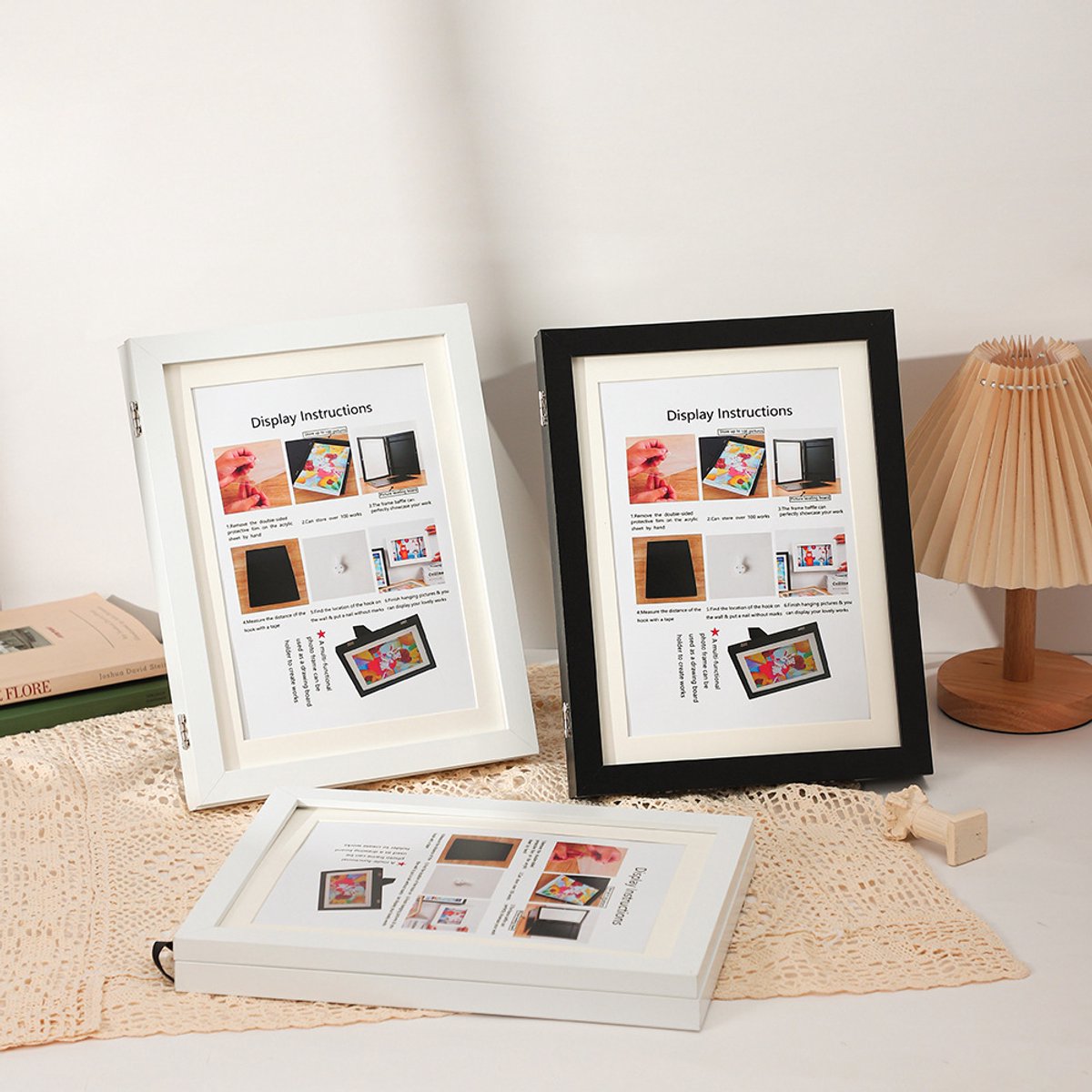 Interchangeable frame - children's drawing - Interchangeable frame A4 - Children's artwork - children's drawings interchangeable frame - Photo frame Poster — image 4