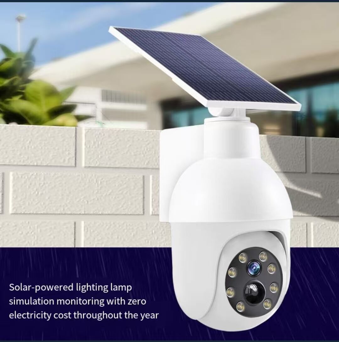 Solar sensor simulation camera light - No real monitoring function, simulated appearance design, smart sensor lighting, for outdoor security warning purposes โ image 6