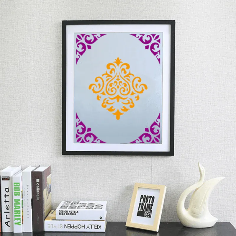 16 Pack Mandala Painting Stencils Drawing Dot Templates For Floor Wall DIY Decor โ image 3