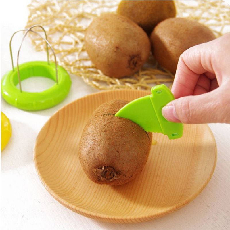 Stainless Steel Fruit Peeler with 4 Blades, Lemon Peeler, Creative Kitchen Gadgets and Accessories for Salad and Cooking — image 5