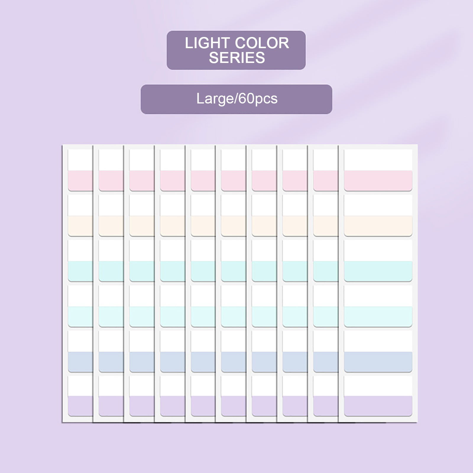 Back to School Supplies,Classroom SuppliesLarge Size Label Sticker, Stickers Labels Stickers Convenience Stickers Marking Paper Color Stickers (Include: 1 Pack — image 5