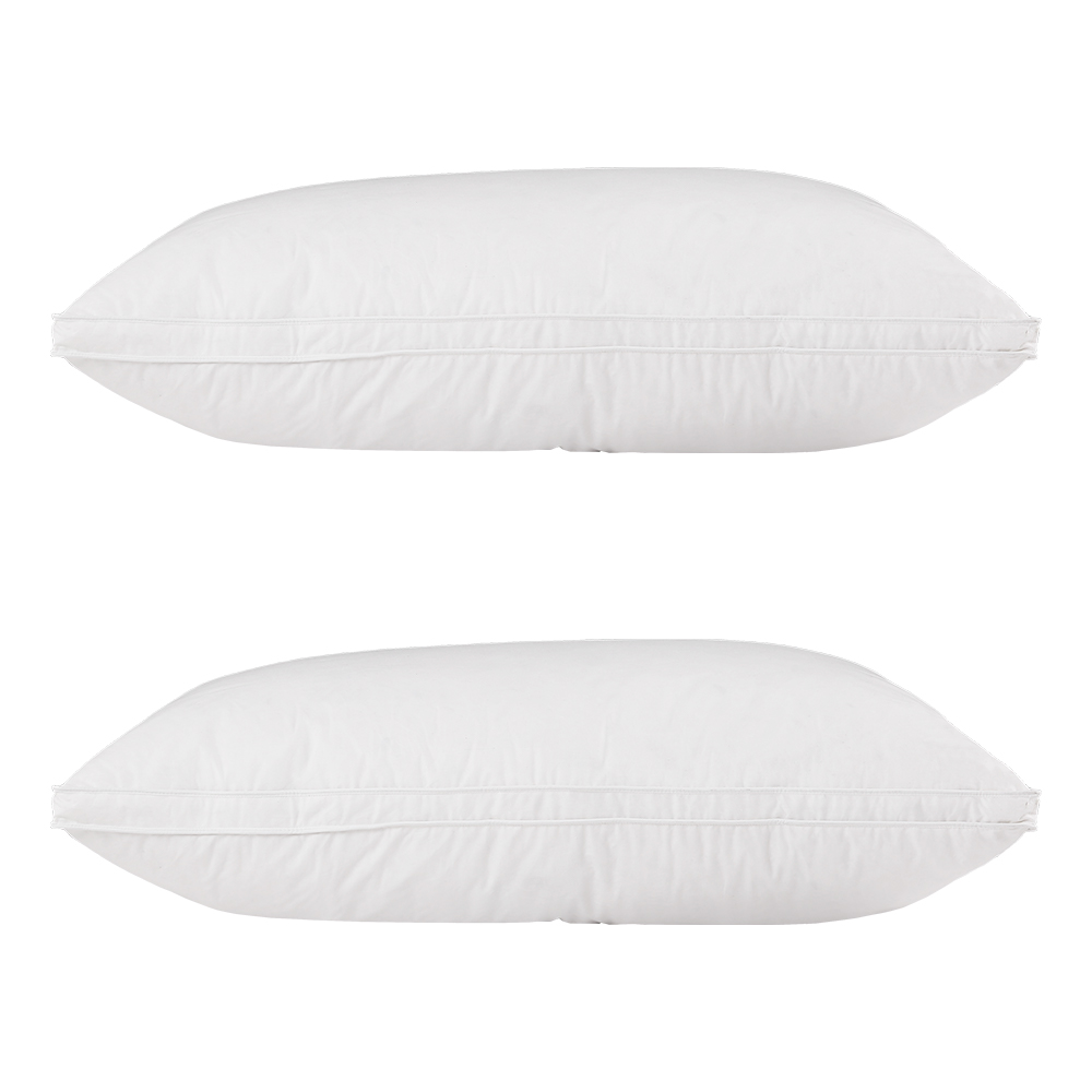 Giselle Bedding Goose Feather Down Pillow Luxury Twin Pack โ image 3