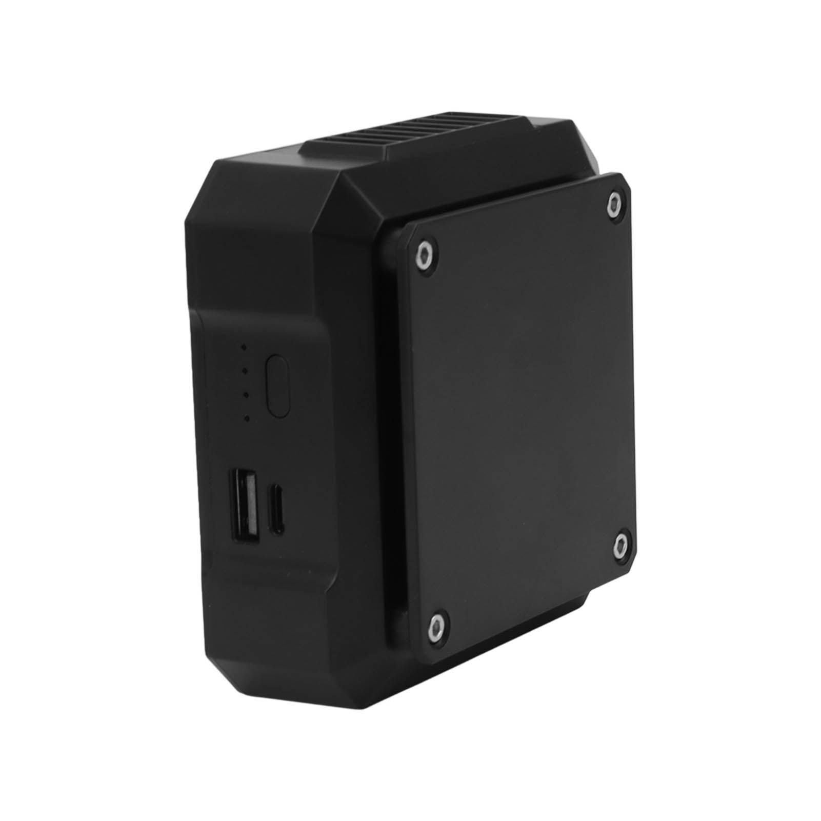 Waist Clip Fan USB Charge 4000mAh Battery 3 Speed Modes White Light ABS Shell Belt Fan for Camping Adventure Travel โ image 6