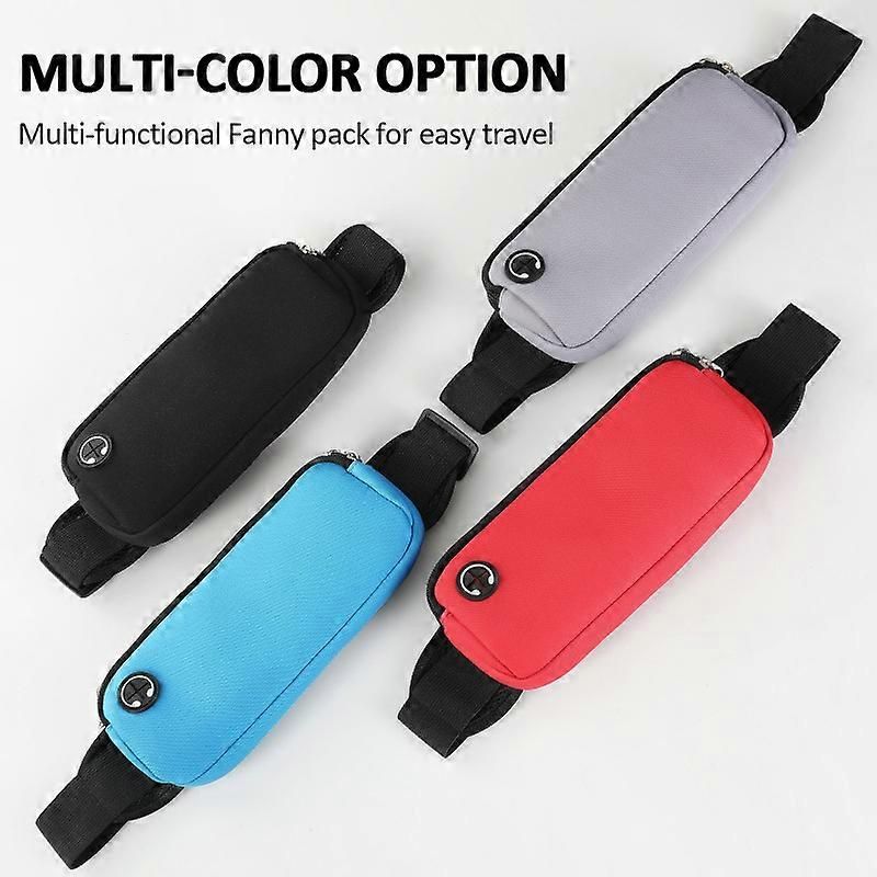 Sports Waist Bag Running Belt Bag Adjustable Phone Holder Fanny Pack for Men Women Gym Cycling Hiking - Pink โ image 4