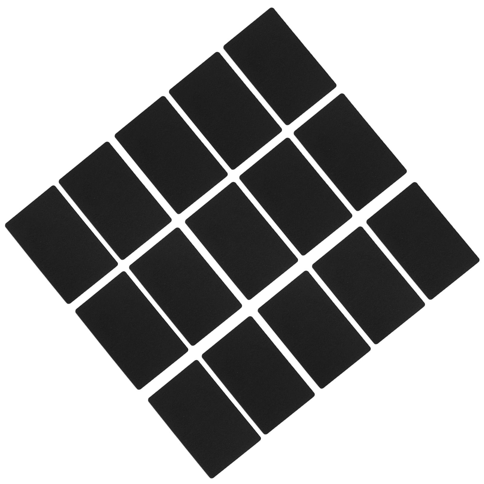 50PCS Business Name Card Laser Engraving Waterproof and Wear Resistant Aluminum Visiting Card for Company Black โ image 5