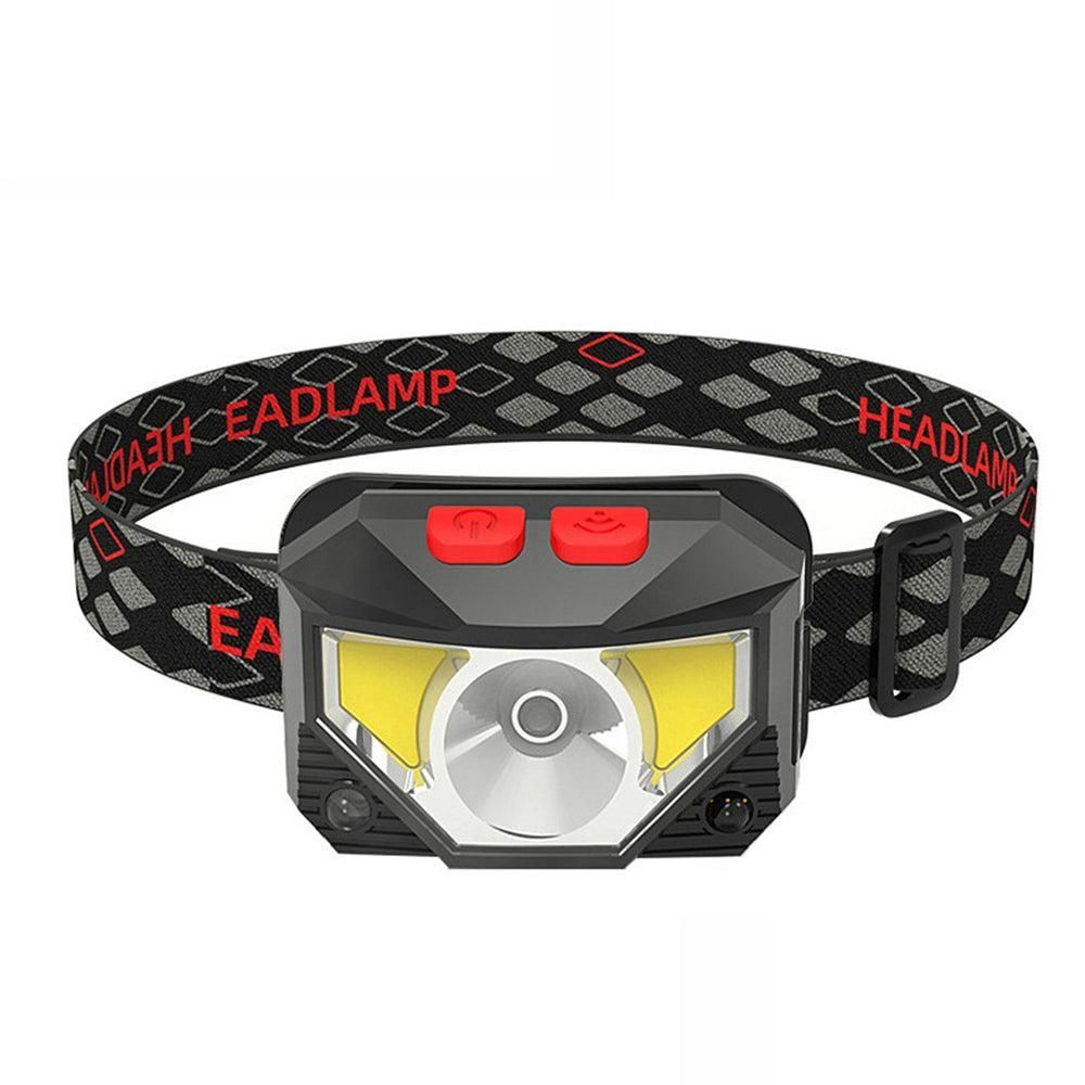 Motion Sensor LED Headlamp Rechargeable Flashlight for Camping Running Fishing Cycling โ image 3