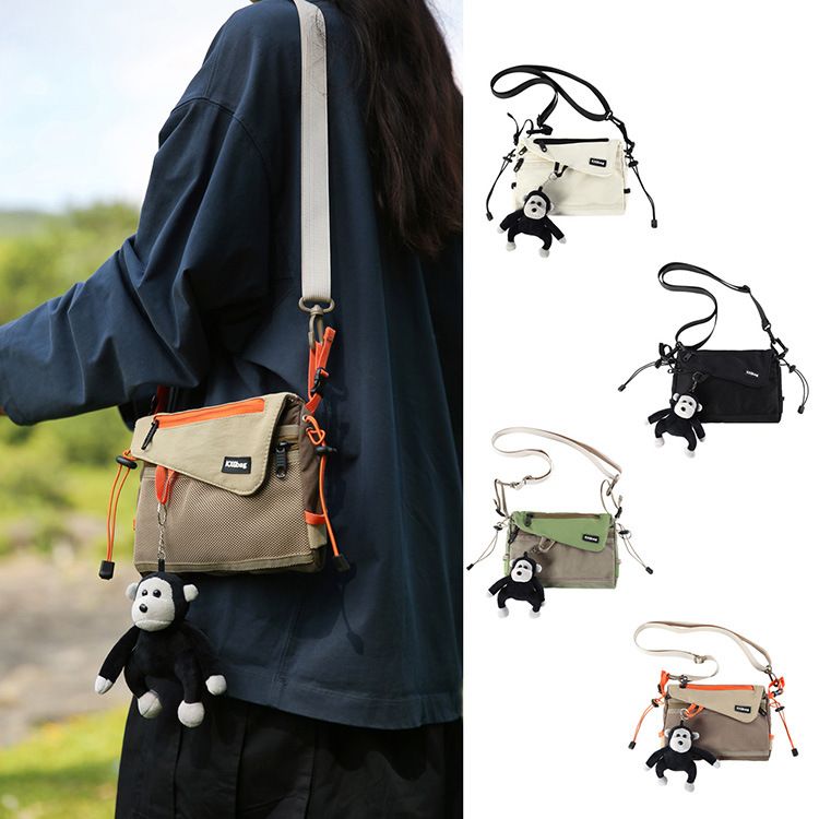 Canvas Travel Bag | Go Freely, Travel Light — Commute & Outdoor Dual-Purpose Shoulder Bag./BLACK — image 2