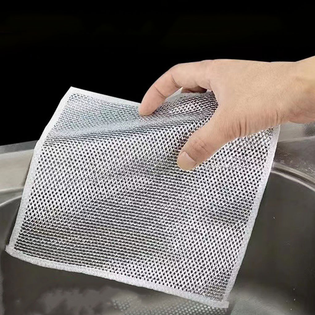 15-pack comfortable and effective wire dishcloths — image 3