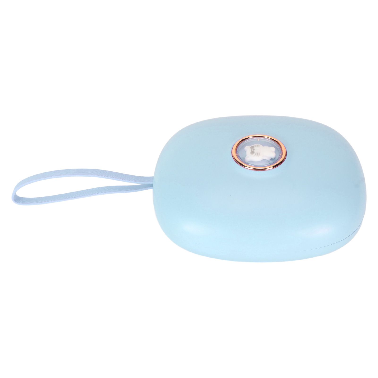 Vibrating Digital Alarm Clock Portable LED Electronic Digital Alarm Clock for Heavy Sleepers Students Children Sky Blue — image 5