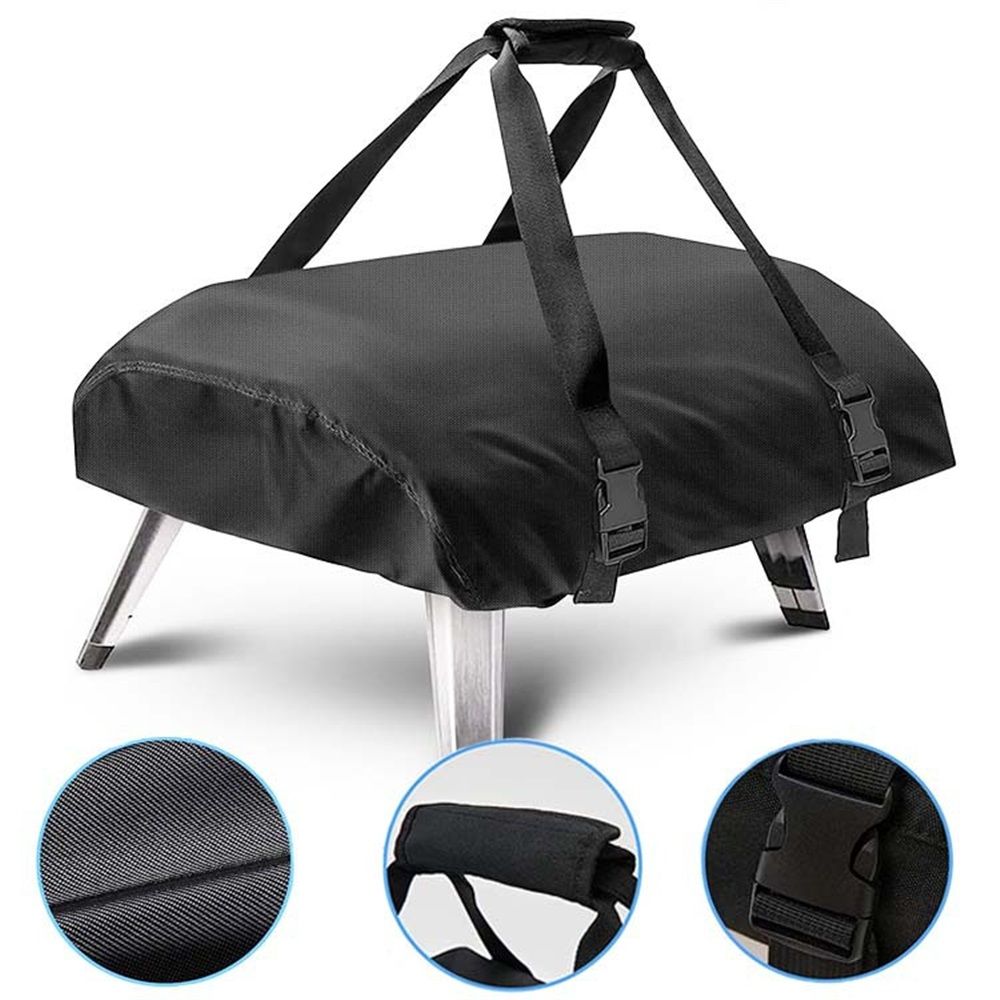 Outdoor Pizza Oven Cover Handheld Convenient Gas Oven 420D Oxford Dustproof and Waterproof Cover(63*41*16CM) — image 2
