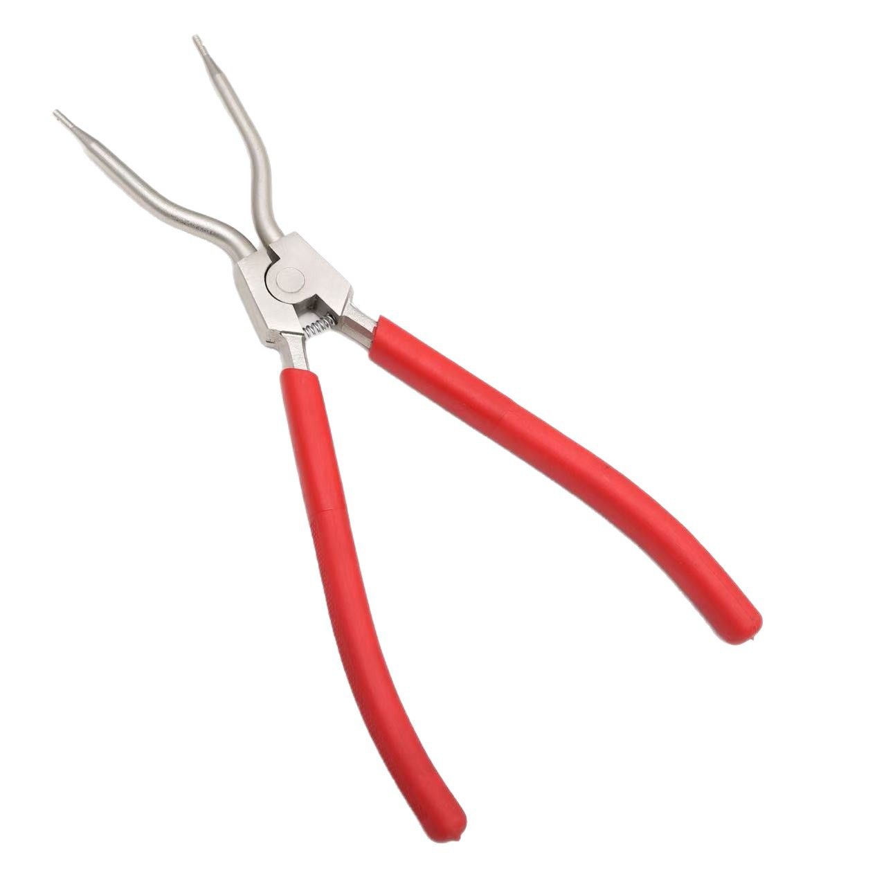 Disassemble and assemble the rubber ring position of the drum washing machine door, clamp spring pliers, spring stopper ring, disassemble, clean and repair โ image 2