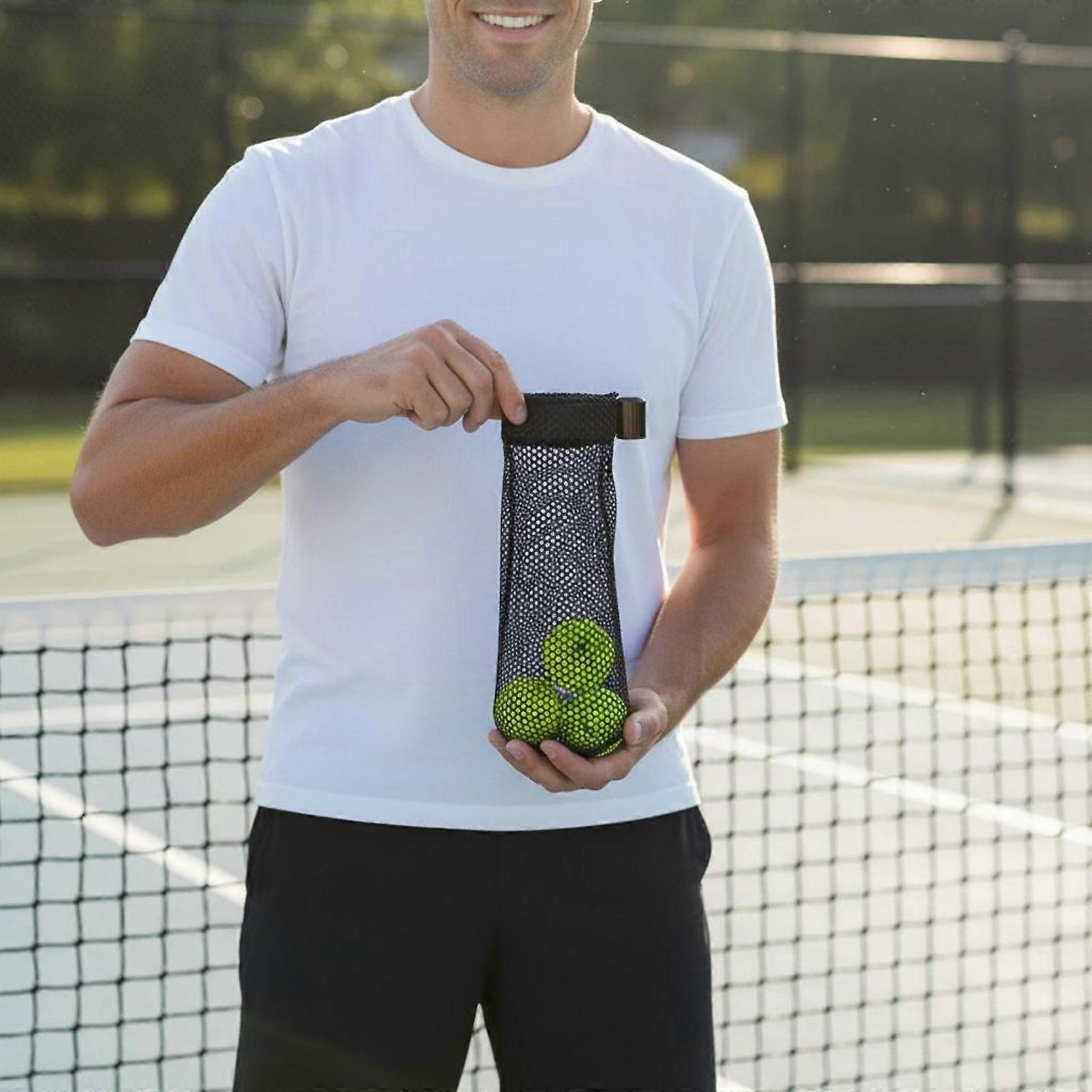 Pickleball Net Bag Portable Sports Equipment Holds 5 Balls for Training — image 2