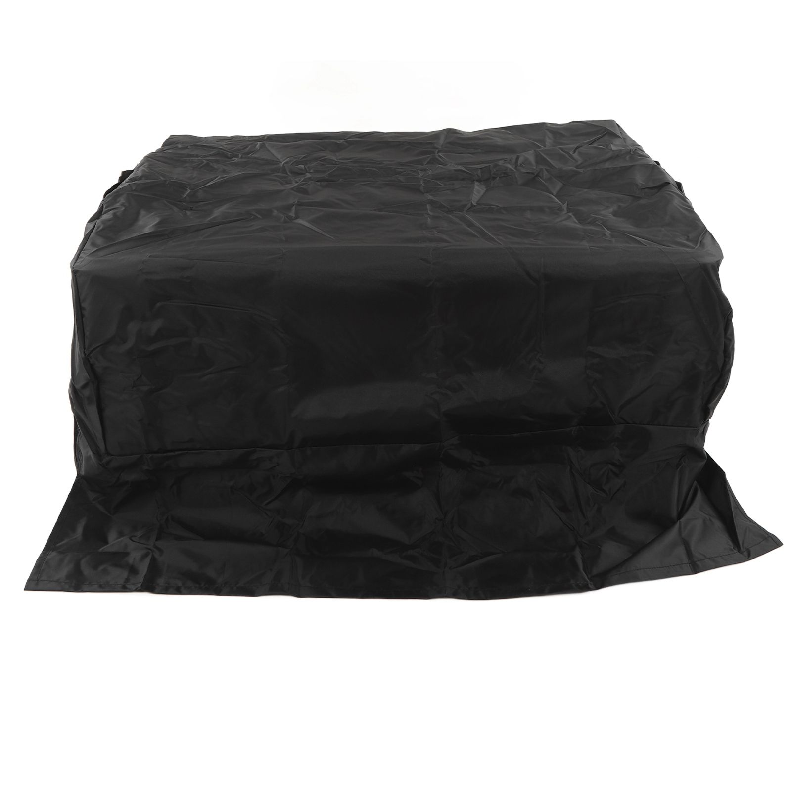 BBQ Grill Cover Waterproof Oxford Cloth Outdoor Rainproof Dustproof Sunproof Built in Grill Top Cover Grill Cover Black — image 2