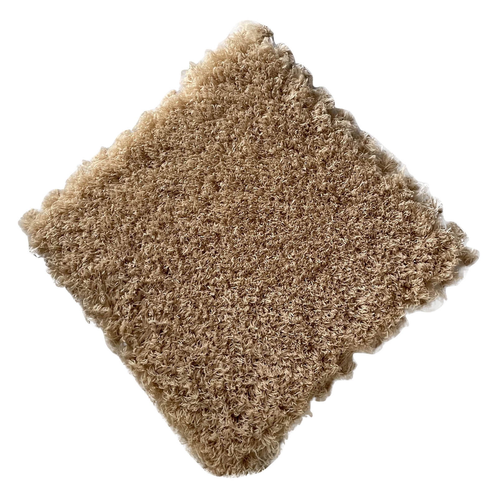 Puzzle Carpet Squares Soft Furry Play Mat Tiles for Home Playroom Decoration Cozy Climbing Area Rug for Kids Family Activity Spaces, Gray Coffee — image 2