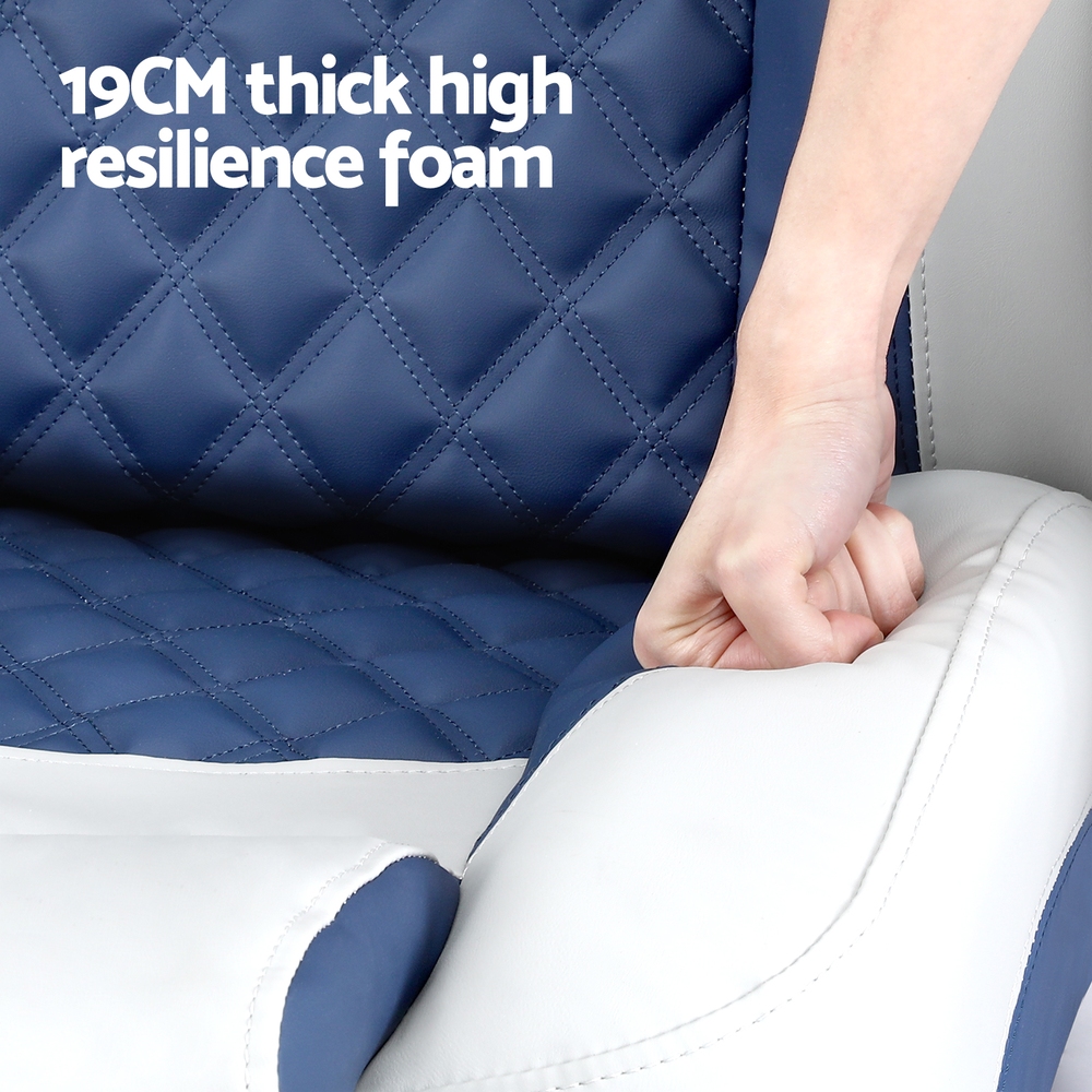 Seamanship Reclining Captain Boat Seat 90°-155° Recline, 19cm Thick Cushion — image 6