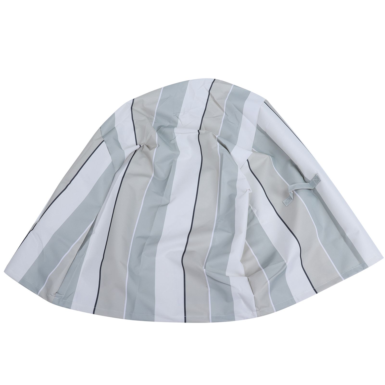 Water Resistant Chair Cover Indoor Outdoor Garden Patio Furniture Dust Cover ProtectorStripe 85x94x68.5x91.5cm