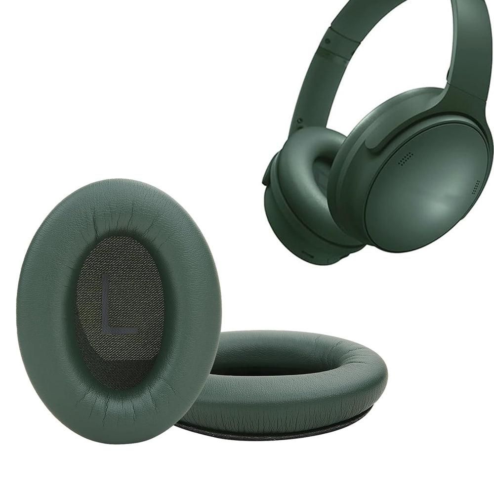 Pair of Replacement Ear Pads for Bose QC45 Headphone Ear Cushions Green