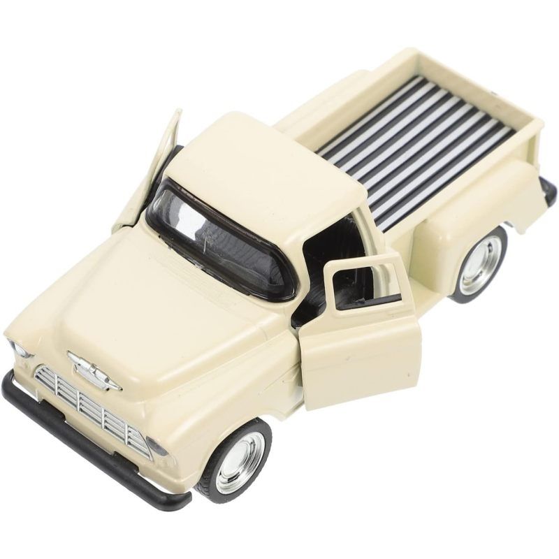 Vintage Truck Decor,Pickup Metal Vehicle for Farmhouse Xmas Ornaments Mini Truck Adornment Home Ornaments Festivals Truck