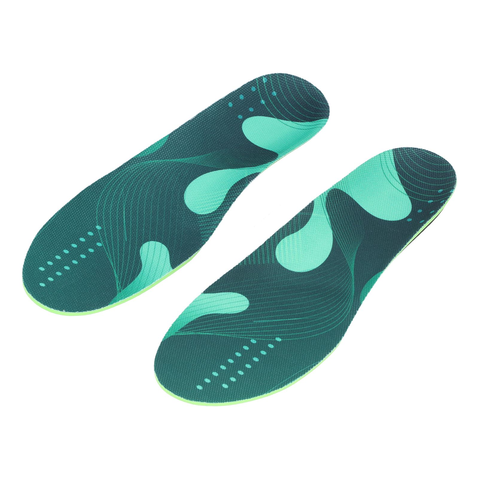 1 Pair Unisex Insole Breathable Elastic Shock Absorbing Foot Arch Support Orthopedic Shoe Pads L 44-47 โ image 5