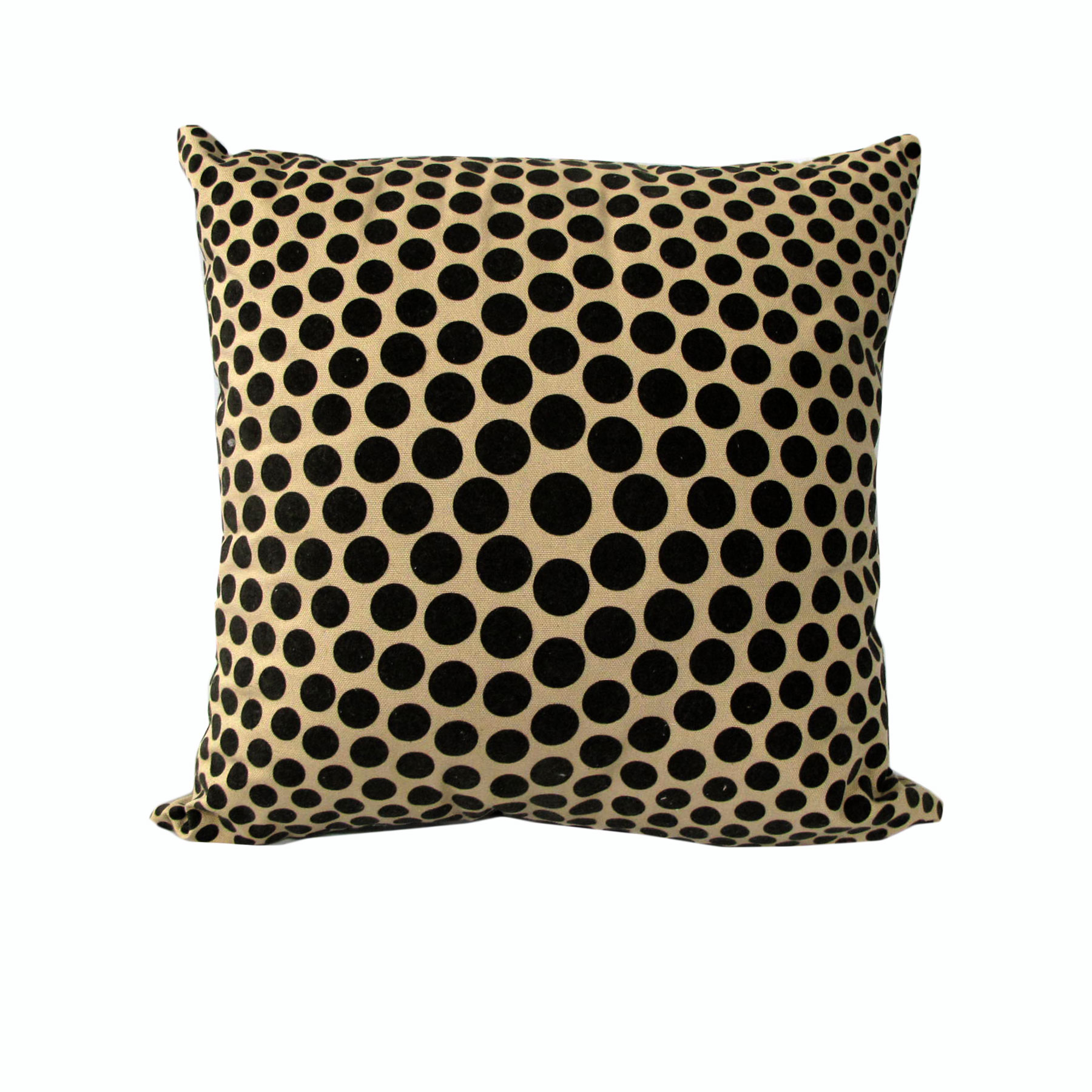 Rapee Eden Flocked Stone 43 × 43 cm Square Cushion