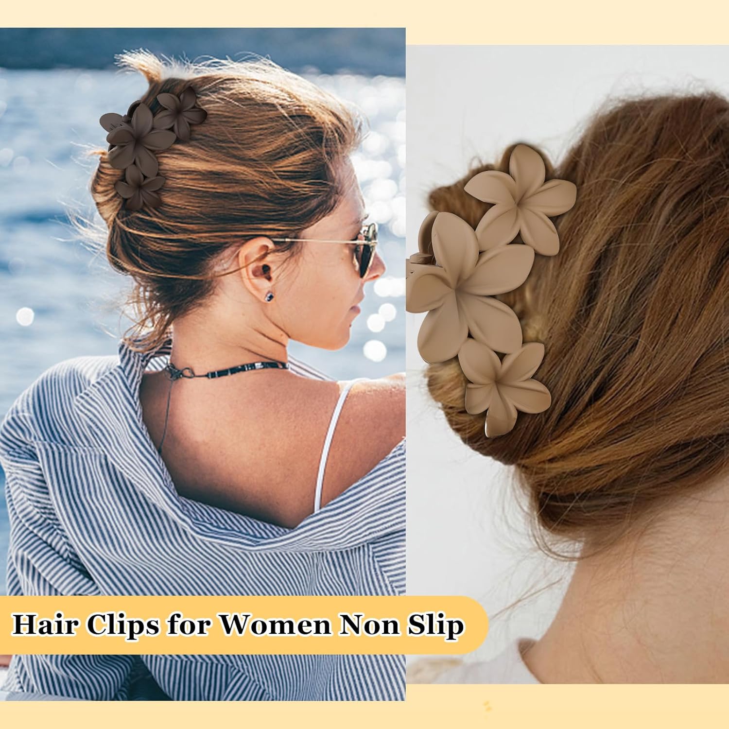 4 Pack Large Hair Clips 11.5cm Anti-Slip Strong Grip Hair Accessories for Women — image 5