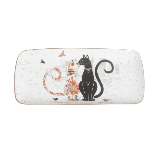 Cat Couple Embossed Entertaining Set — image 3