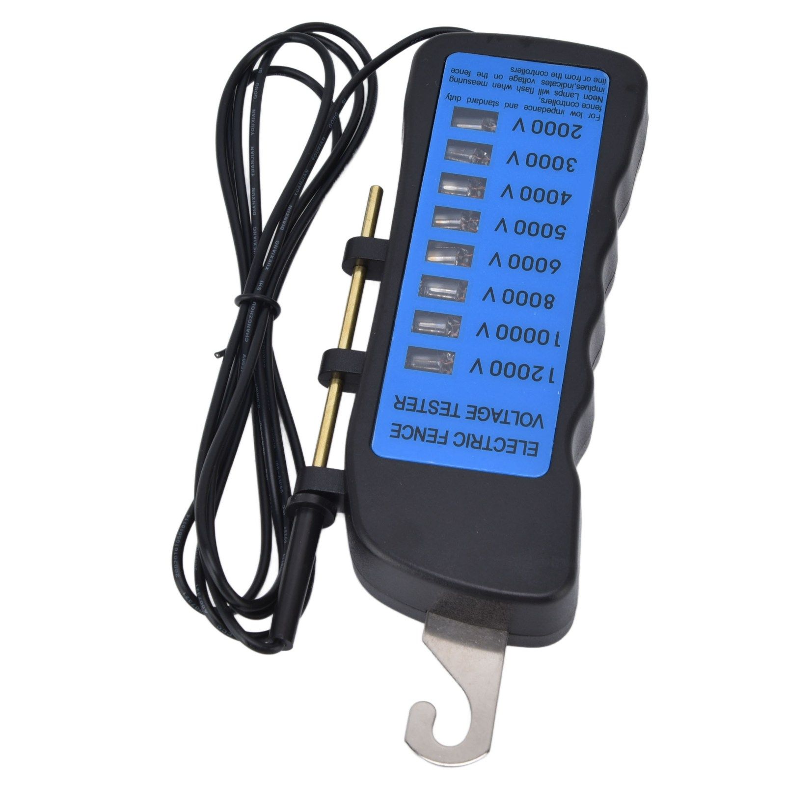12KV Neon Fence Voltage Tester 2000 to 12000V 8 Neon Indicator Lights Waterproof Fence Tester for Farms โ image 5