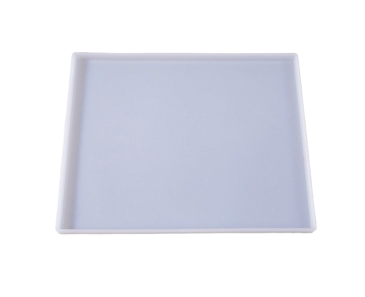 Craft Tray Plate Fruit Bowl Silicone Square Rectangle Shape Resin Mold DIY Tool-8#