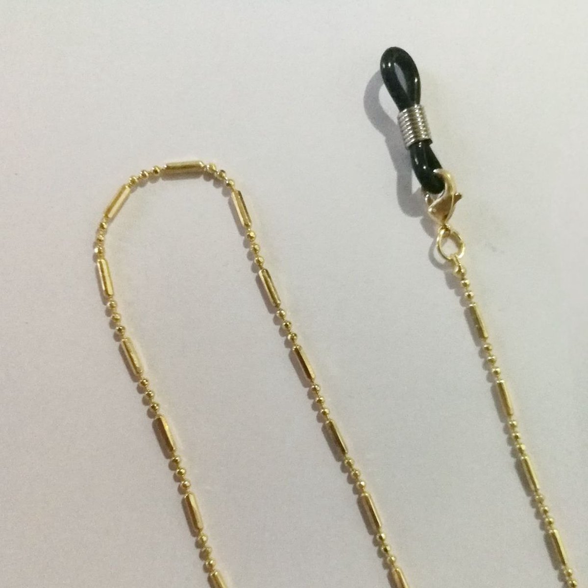 Gold Glasses Cord | Sunglasses Cord | Glasses Chain | Glasses Cord | With Black Loop | 72 CM — image 5