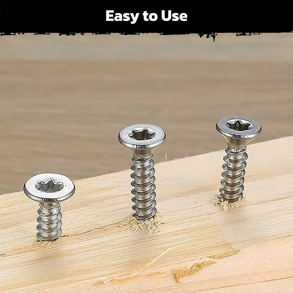 HORUSDY 324PCS Torx Wood Screws Assortment Kit Self Tapping with Storage Box โ image 6