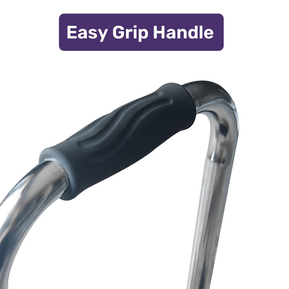 Equipmed Bath and Shower Assistance Step Mobility Aid, 150kg Max Capacity, with Handle Height Adjustment โ image 2