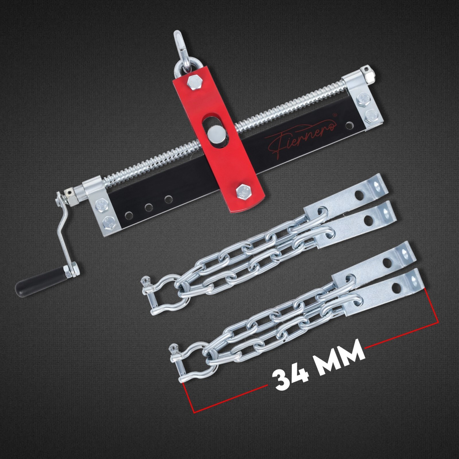 Engine Leveler Balancer Load Shop Crane Hoist Chain Lift Loading Leveller 2000lb - 907kg — image 5