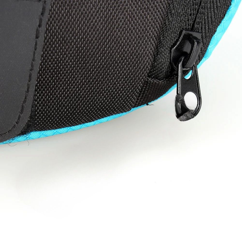 2 pack Saddle Bag Super Light Seat Saddle Bag Under-seat Zippered Opening Storage Bag for Most Kinds of (blue) — image 2
